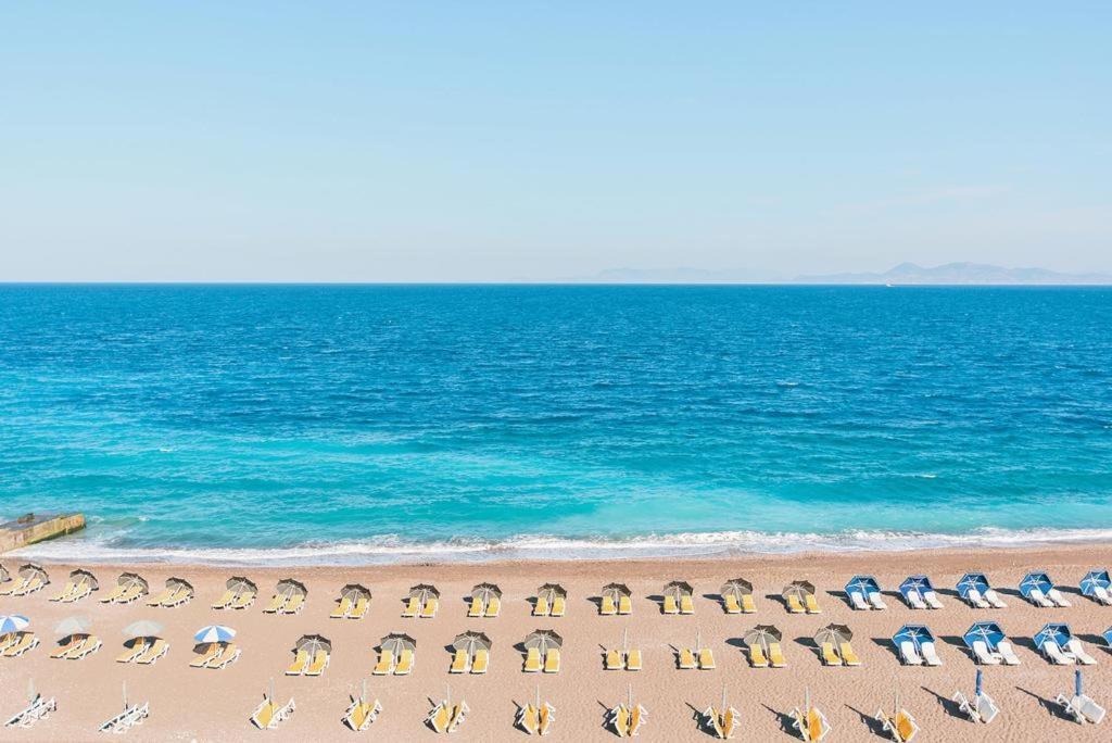 Rodos Beach Apartment 33 Rhodes City Eksteriør bilde